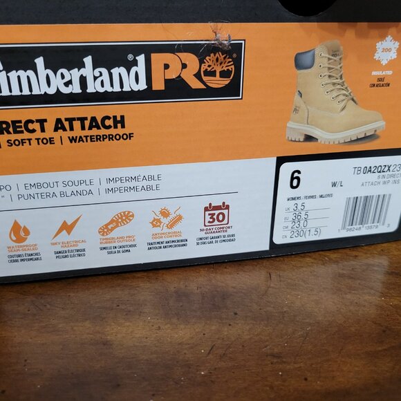 Timberland PRO Tan Lace Up Boots - Picture 4 of 4